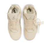 Air Jordan 4 x Off-White SP Sail - Image 4