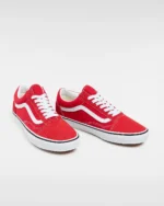 Vans Old Skool Red/White - Image 2