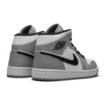 Jordan 1 Mid Light Smoke Grey - Image 3