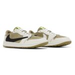 Jordan 1 Retro Low Golf Travis Scott Neutral Olive - Image 4