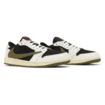 Jordan 1 Retro Low OG SP Travis Scott Olive - Image 3