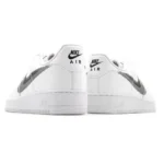 Nike Air Force 1 Low ’07 Spray Paint Swoosh White Black Grey - Image 3