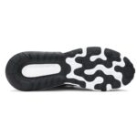 Nike Air Max 270 React White Black Metallic Pewter - Image 4