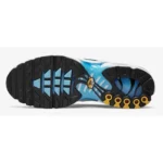 Nike Air Max Plus Spray Paint Swoosh White Blue - Image 4