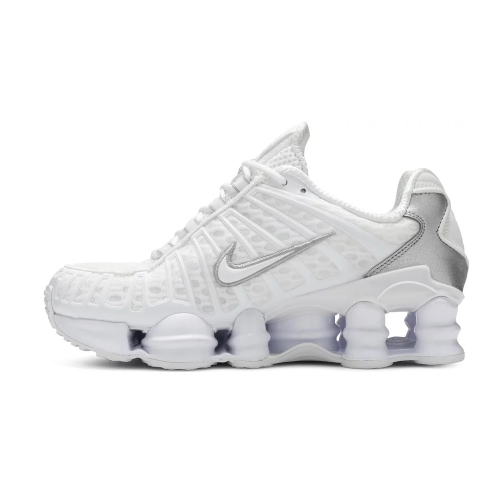 Nike-Shox-TL-White-Metallic-Silver-2.jpg Nike Shox TL White Metallic Silver - Image 1