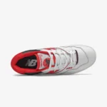 New Balance 550 White/Red - Image 2