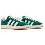 adidas Campus 00s Dark Green Cloud White - Image 3