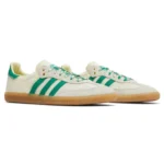 adidas Samba Wales Bonner Cream Green - Image 3