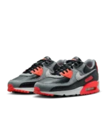 Nike Air Max 90 Premium Cool Grey and Black - Image 2