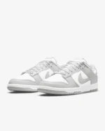 Nike Dunk Low Retro 'Grey - White' - Image 3