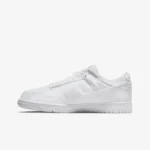 Nike Dunk Low x Dover Street Market 'Triple White Velvet'