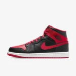 Air Jordan 1 Mid 'Bred'