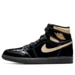 Air Jordan 1 Retro High OG Black Metallic Gold
